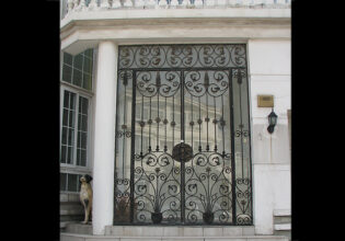 門扉,ロートアイアン,両開き,アイアン,おしゃれ,門扉,扉,アンティーク,大きい,鉄,アルミ,ロートアルミ