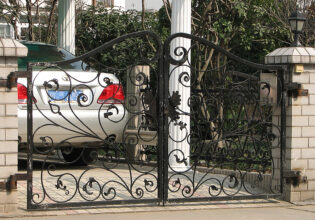 門扉,ロートアイアン,両開き,アイアン,おしゃれ,門扉,扉,アンティーク,大きい,鉄,アルミ,ロートアルミ