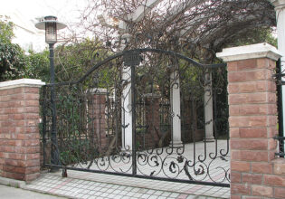 門扉,ロートアイアン,両開き,アイアン,おしゃれ,門扉,扉,アンティーク,大きい,鉄,アルミ,ロートアルミ