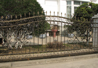 門扉,ロートアイアン,両開き,アイアン,おしゃれ,門扉,扉,アンティーク,大きい,鉄,アルミ,ロートアルミ