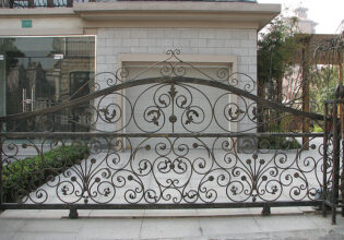 門扉,ロートアイアン,両開き,アイアン,おしゃれ,門扉,扉,アンティーク,大きい,鉄,アルミ,ロートアルミ