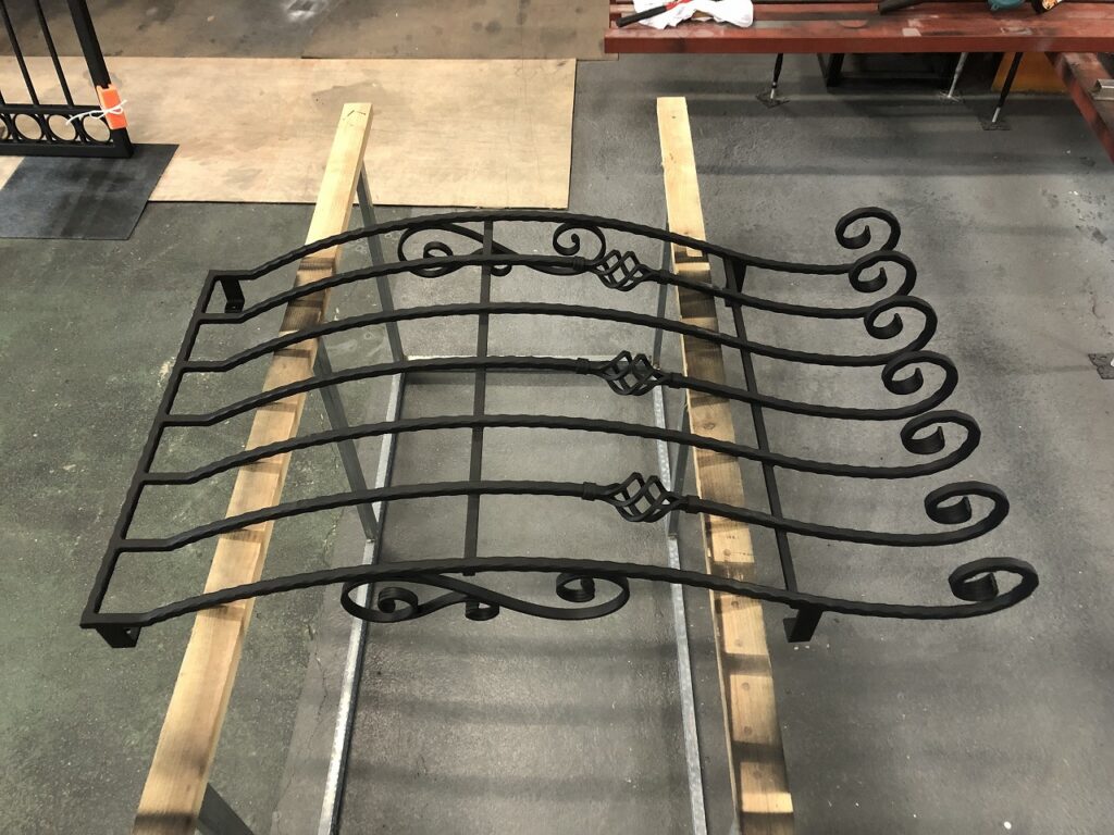 Wrought Iron Window Grate