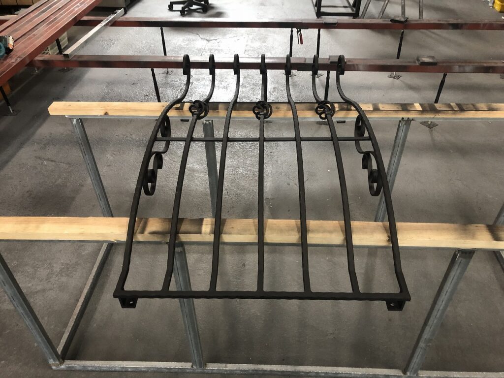 Wrought Iron Window Grate