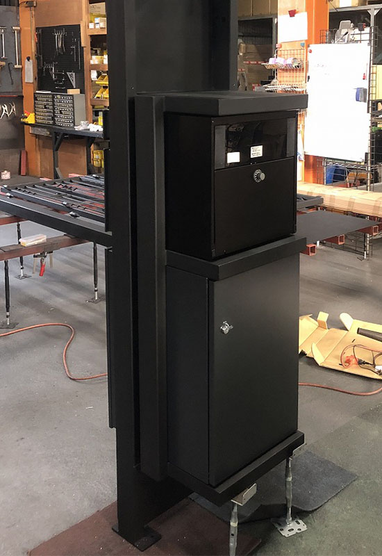 JPN-4230 | Wrought Iron Double Swing Gate