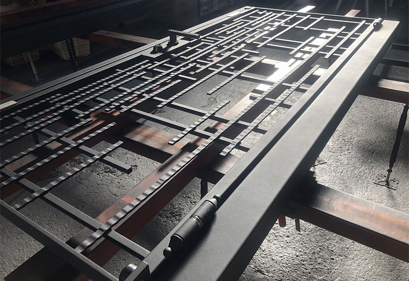 Wrought Iron Single Swing Gate