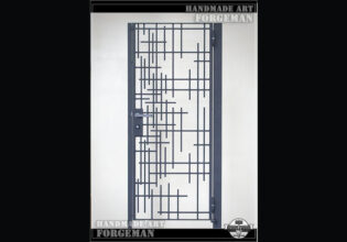 Wrought Iron Single Swing Gate