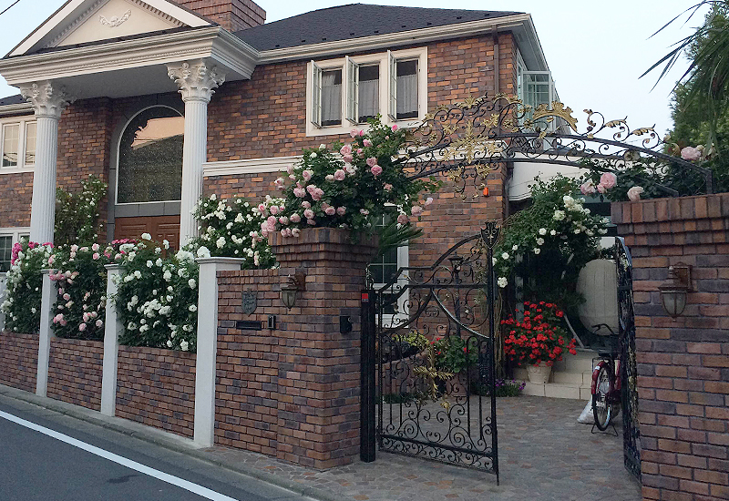 Wrought Iron Double Swing Gate