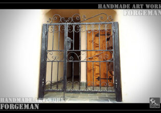 Wrought Iron Swing Gate