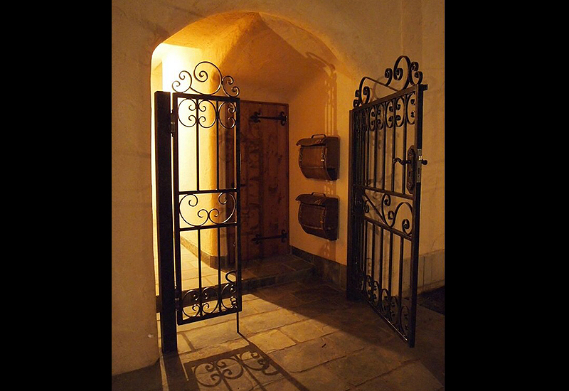 Wrought Iron Swing Gate