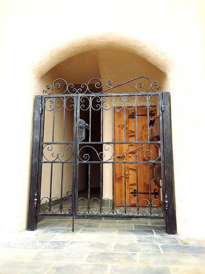 Wrought Iron Swing Gate