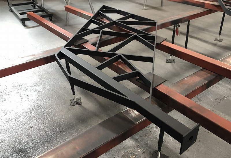 Wrought Iron Staircase Fence