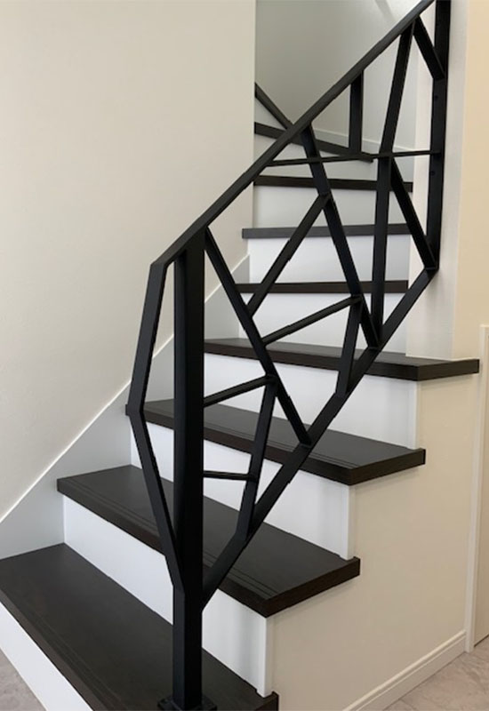 Wrought Iron Staircase Fence