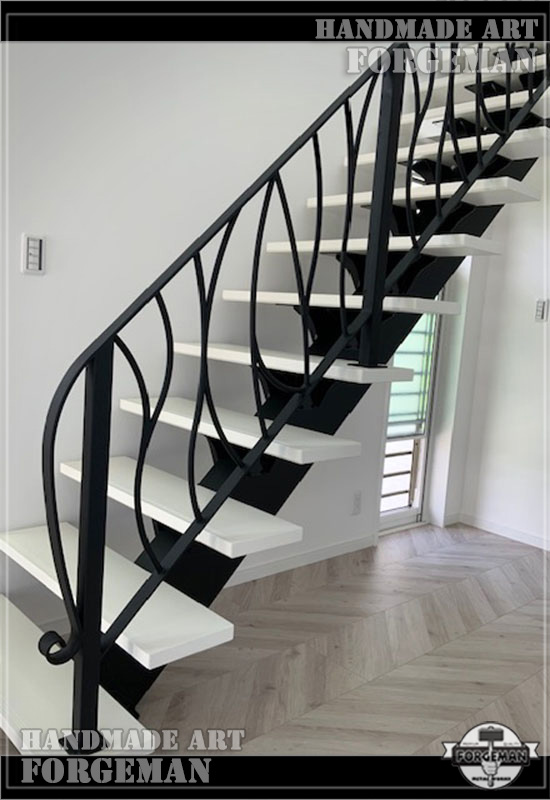Wrought Iron Staircase Fence