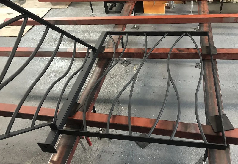 Wrought Iron Staircase Fence