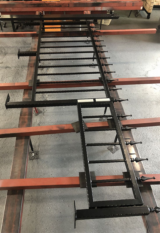 JPN-4228 | Wrought Iron Fence and Gate