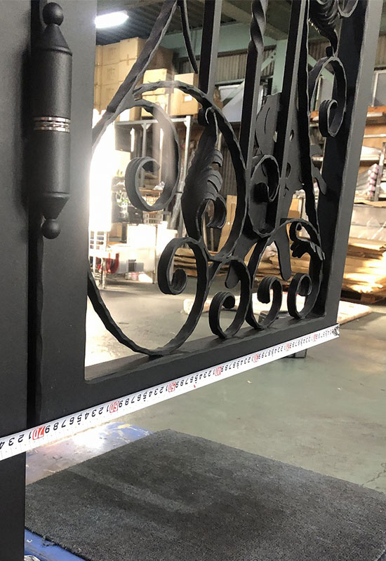 Wrought Iron Single Swing Gate