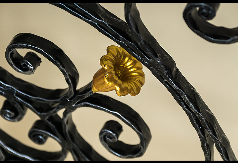 Wrought Iron Single Swing Gate