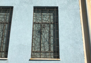 Wrought Iron Inlay Panel