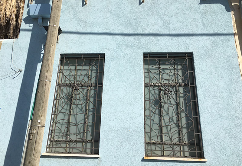 Wrought Iron Inlay Panel