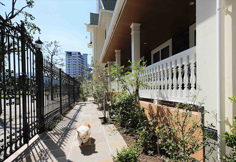 Wrought Aluminium Double Swing Gate, Exterior Fence