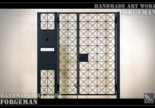 Wrought Iron Swing Gate