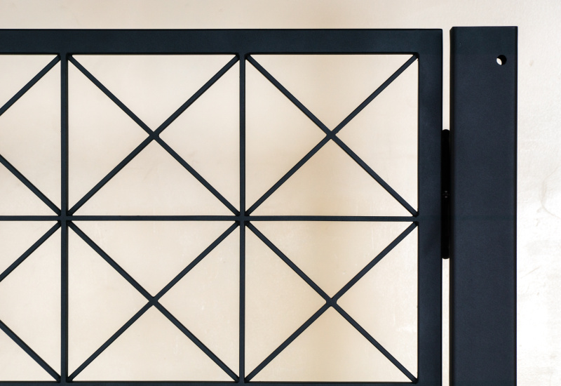 Wrought Iron Swing Gate