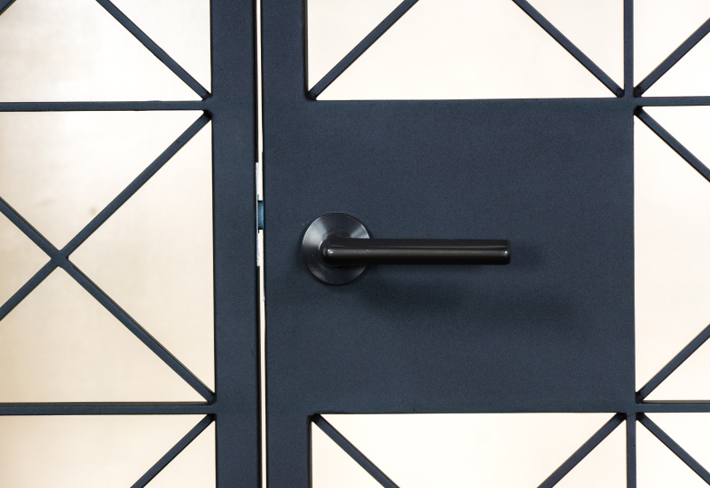 Wrought Iron Swing Gate