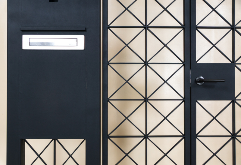 Wrought Iron Swing Gate