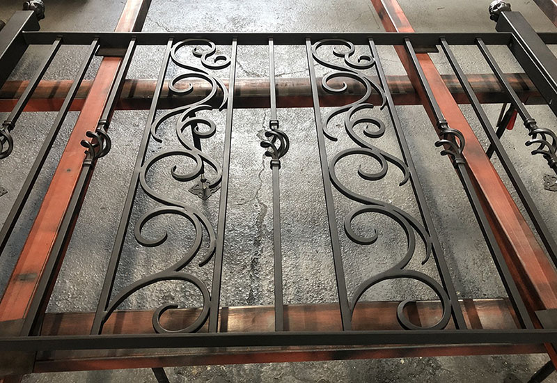 Wrought Iron Balcony Fence
