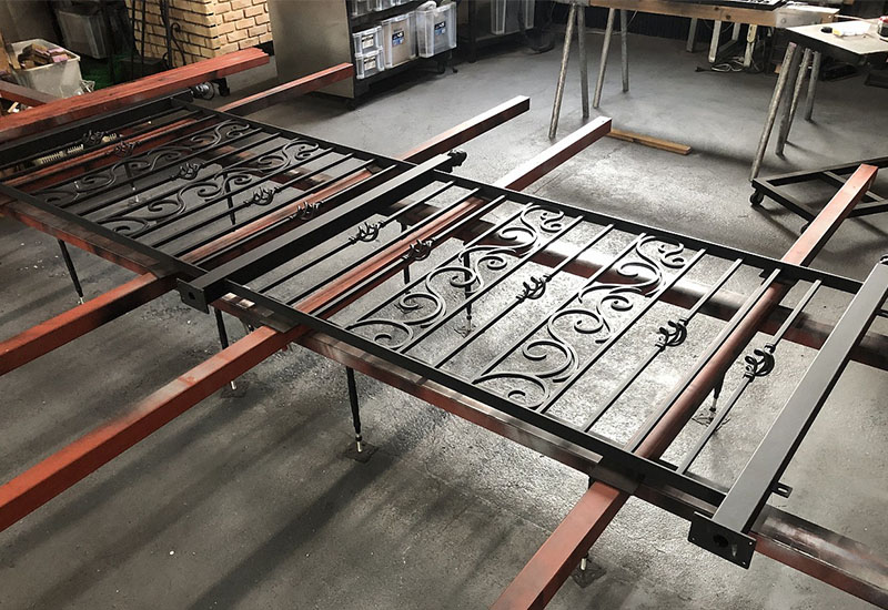 Wrought Iron Balcony Fence