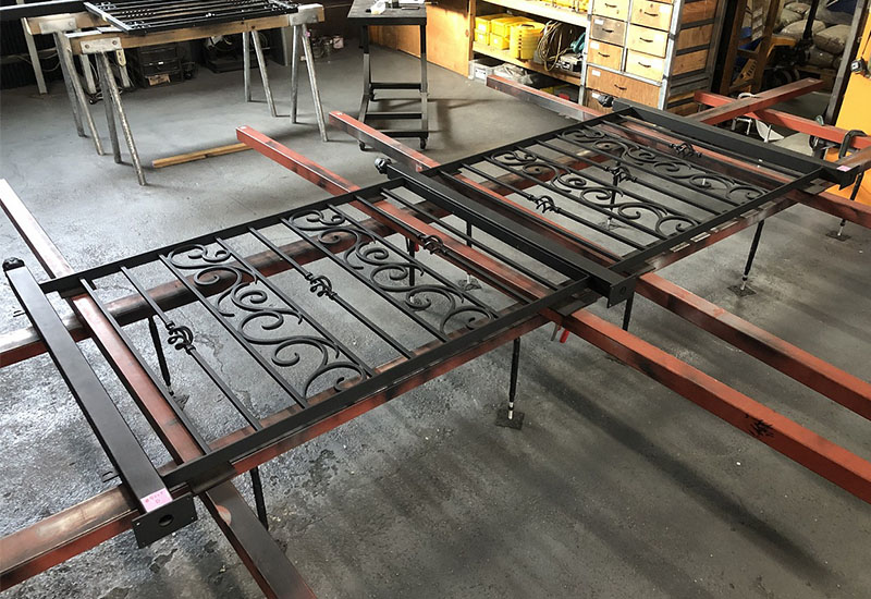 Wrought Iron Balcony Fence