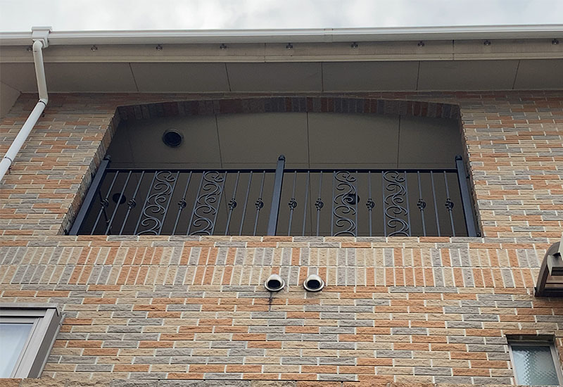 Wrought Iron Balcony Fence