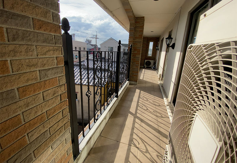 Wrought Iron Balcony Fence
