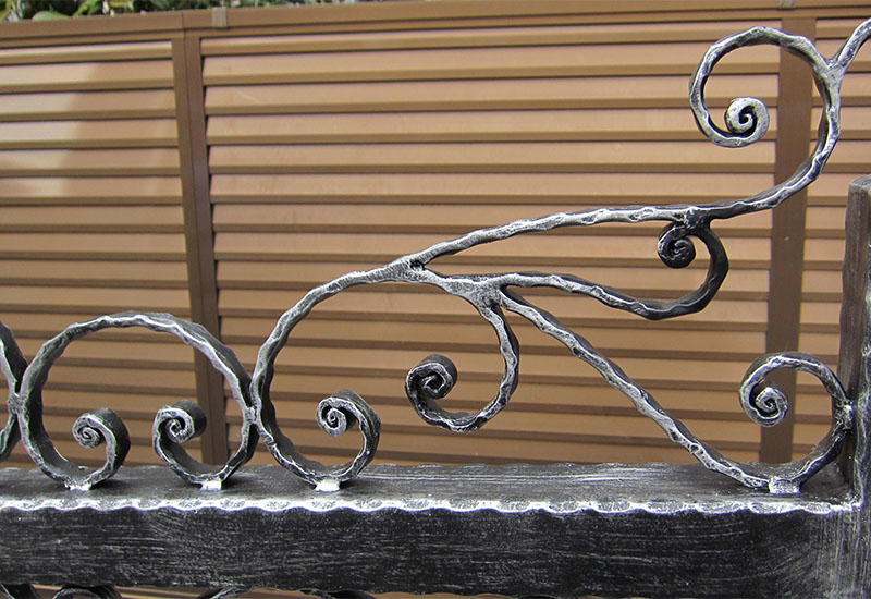 Wrought Iron Sliding Gate
