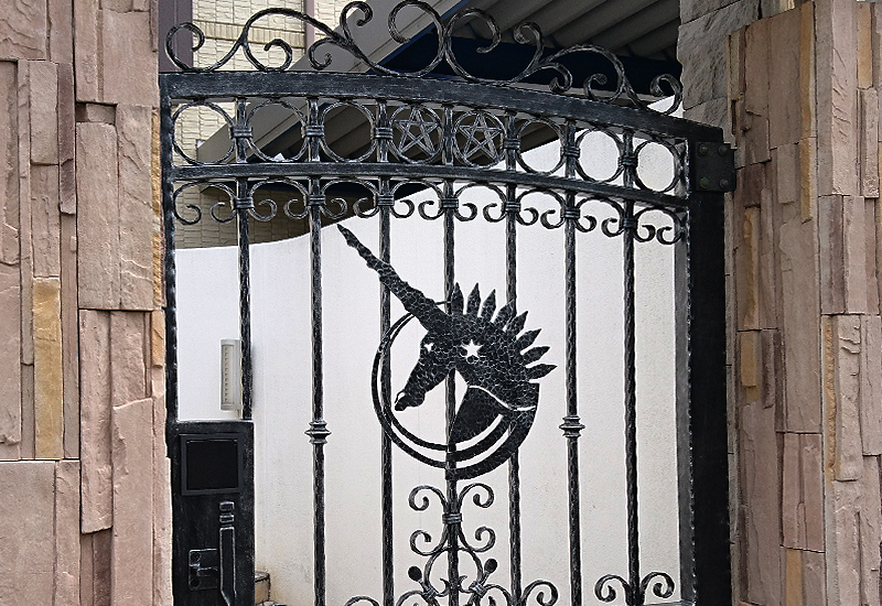 Wrought Iron Single Swing Gate