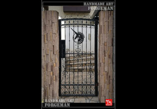 Wrought Iron Single Swing Gate