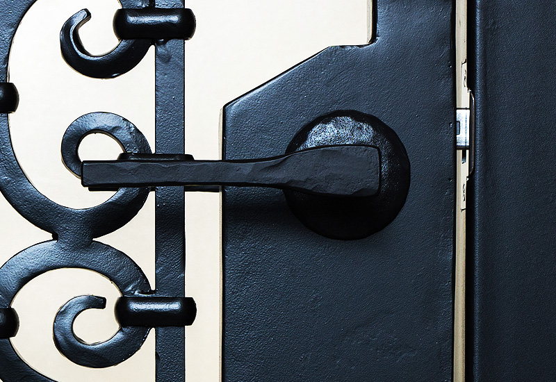 Wrought Iron Single Swing Gate