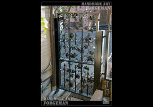Wrought Iron Single Swing Gate