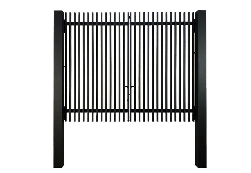 Wrought Iron Double Swing Gate