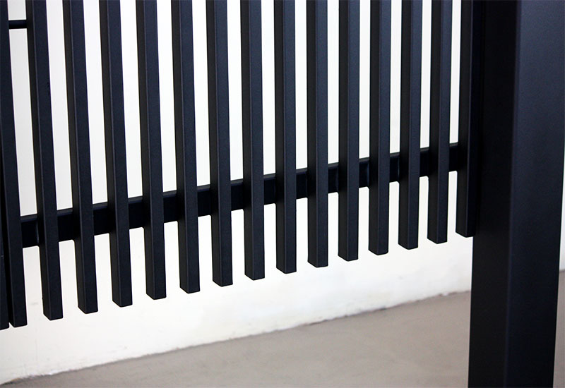 Wrought Iron Double Swing Gate