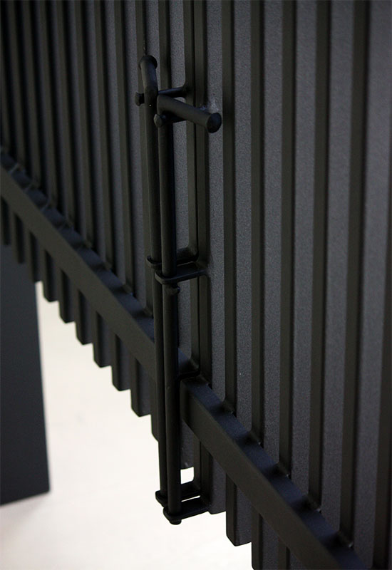 Wrought Iron Double Swing Gate