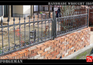 Wrought Iron Exterior Fence