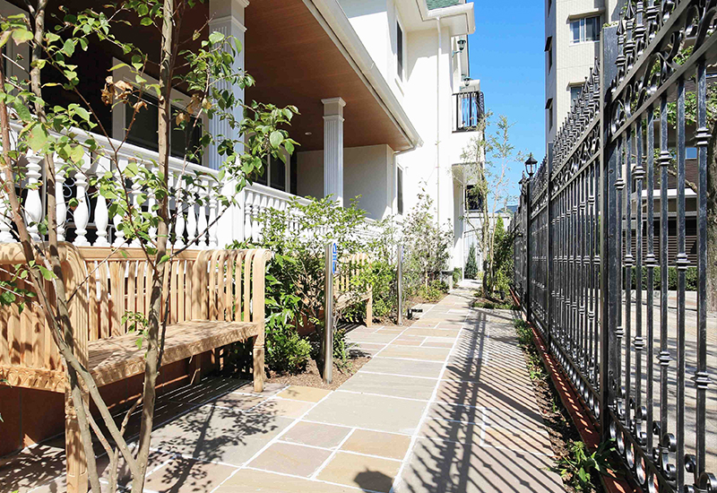 Wrought Iron Exterior Fence