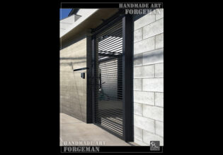 Wrought Iron Sliding Gate