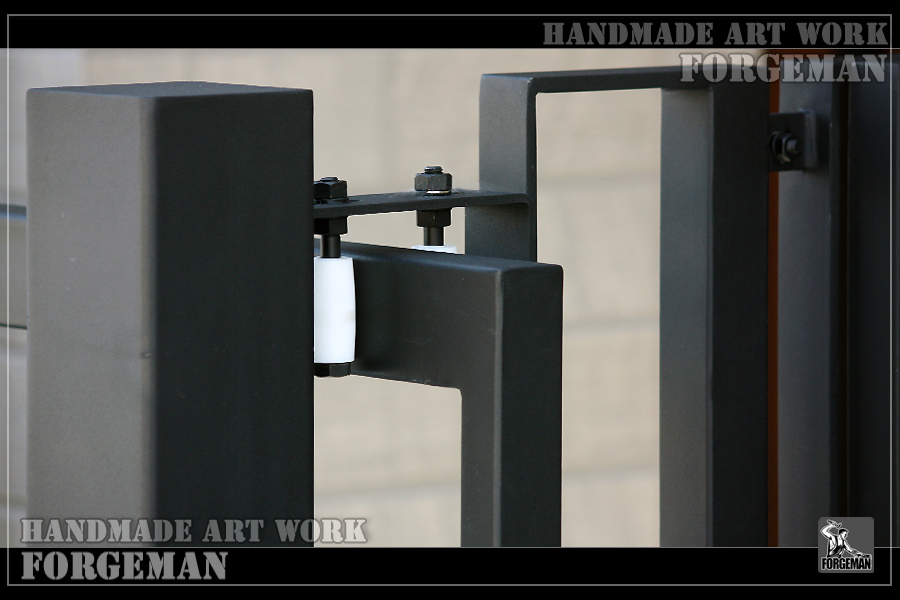 Wrought Iron Sliding Gate