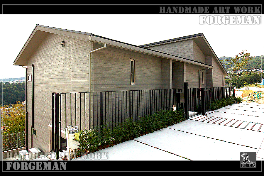 Wrought Iron Sliding Gate