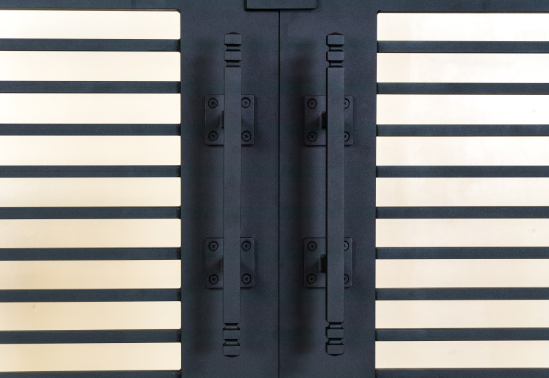 Wrought Iron Sliding Gate, Swign Gate