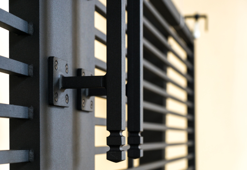 Wrought Iron Sliding Gate, Swign Gate