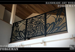 Wrought Iron Interior Fence