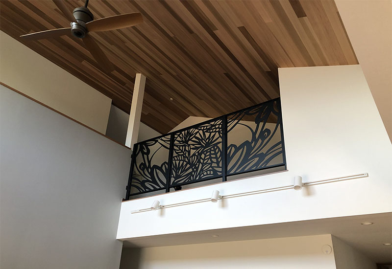 Wrought Iron Interior Fence